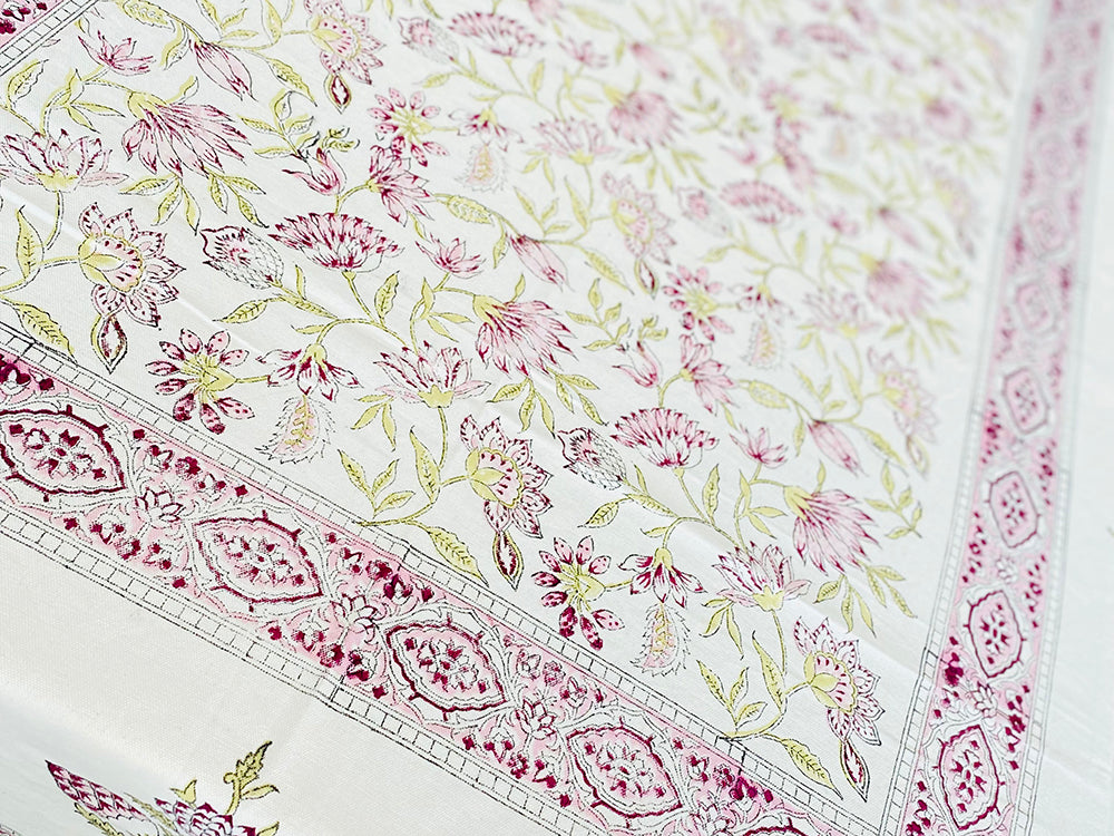 Lavender Floral Tablecloth