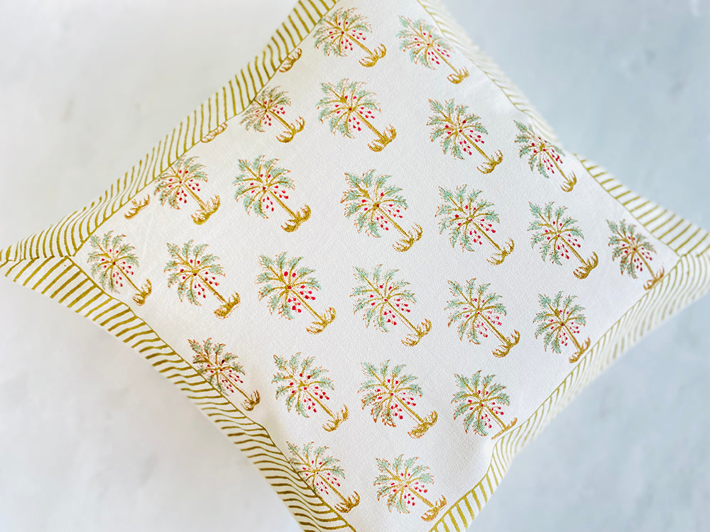 Small Palms Cushion Cover - Set of 2
