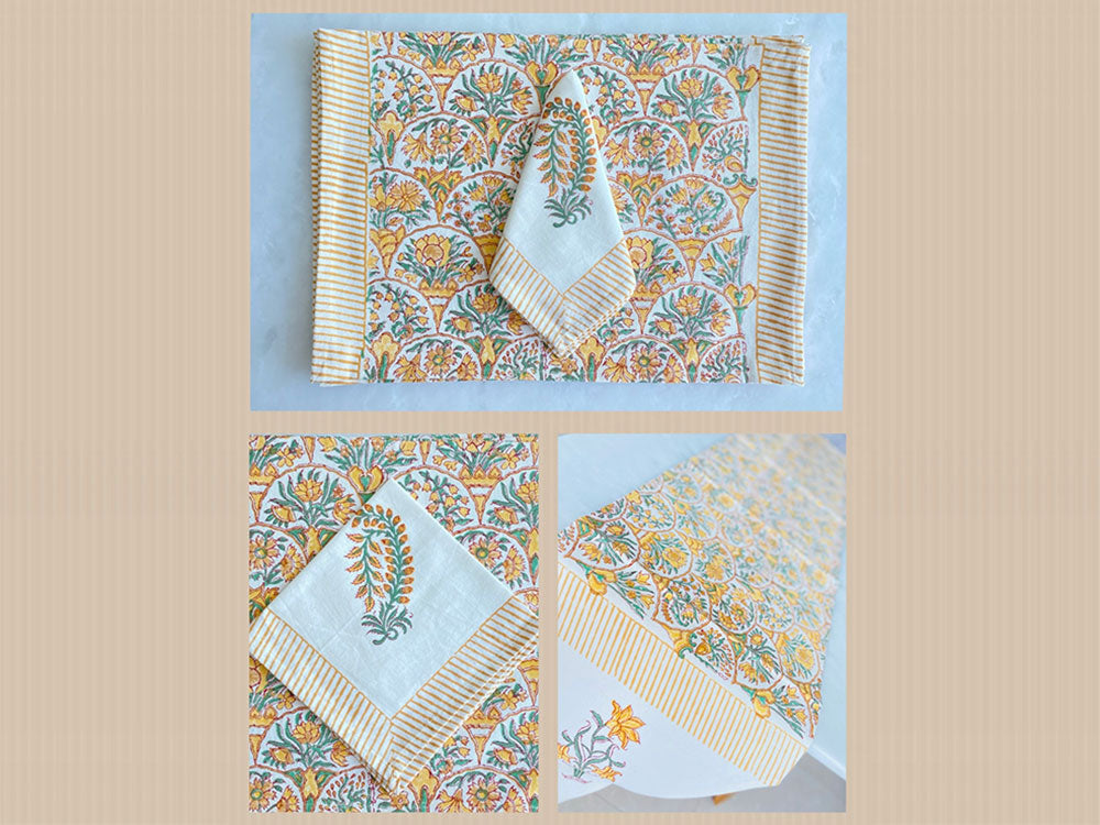 Sunflower Table Linen Set