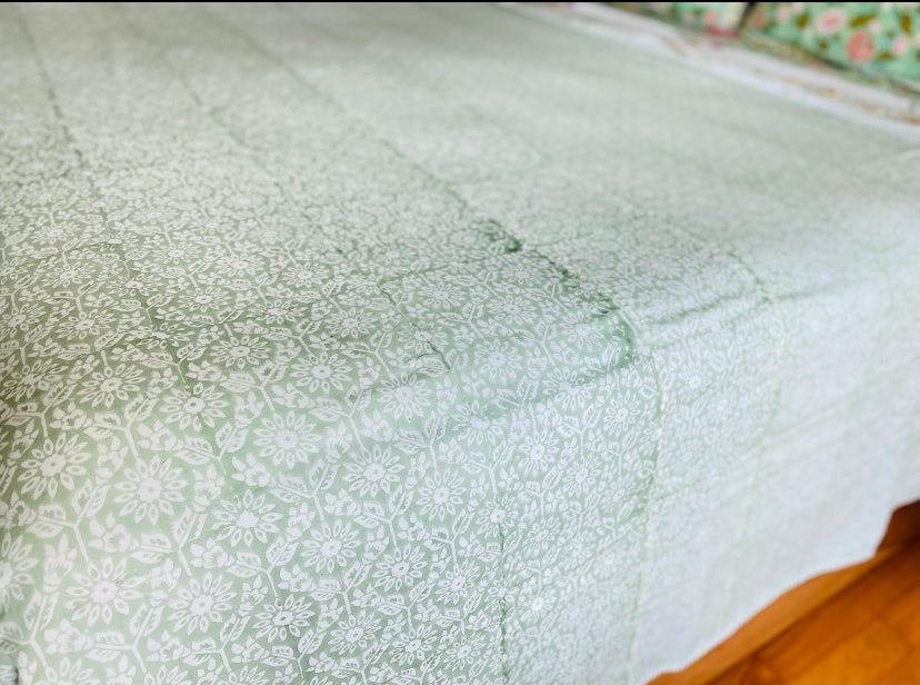 Yellow Pink Mughal Boota Dohar