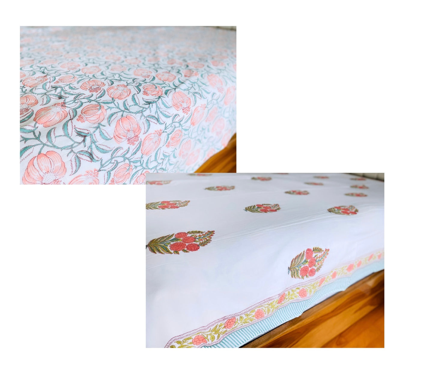 Orange Bloom Single Dohar Set